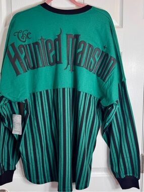 NWT Disney Parks Haunted Mansion Ghost Host Spirit Jersey XL.